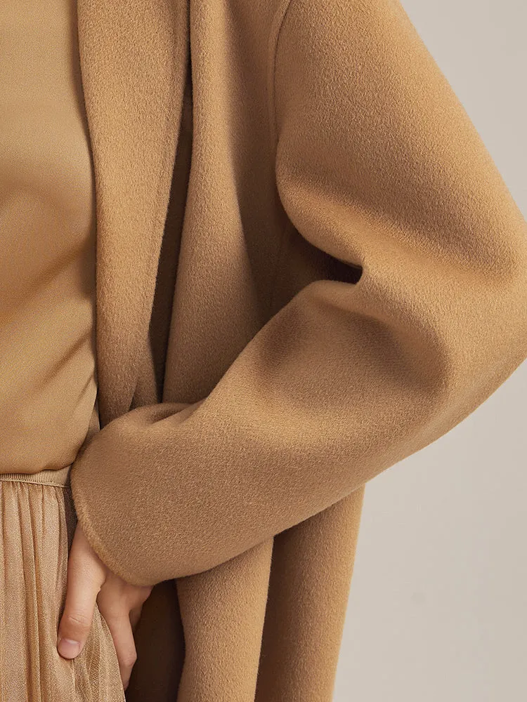 100% Cashmere Double Face Coat