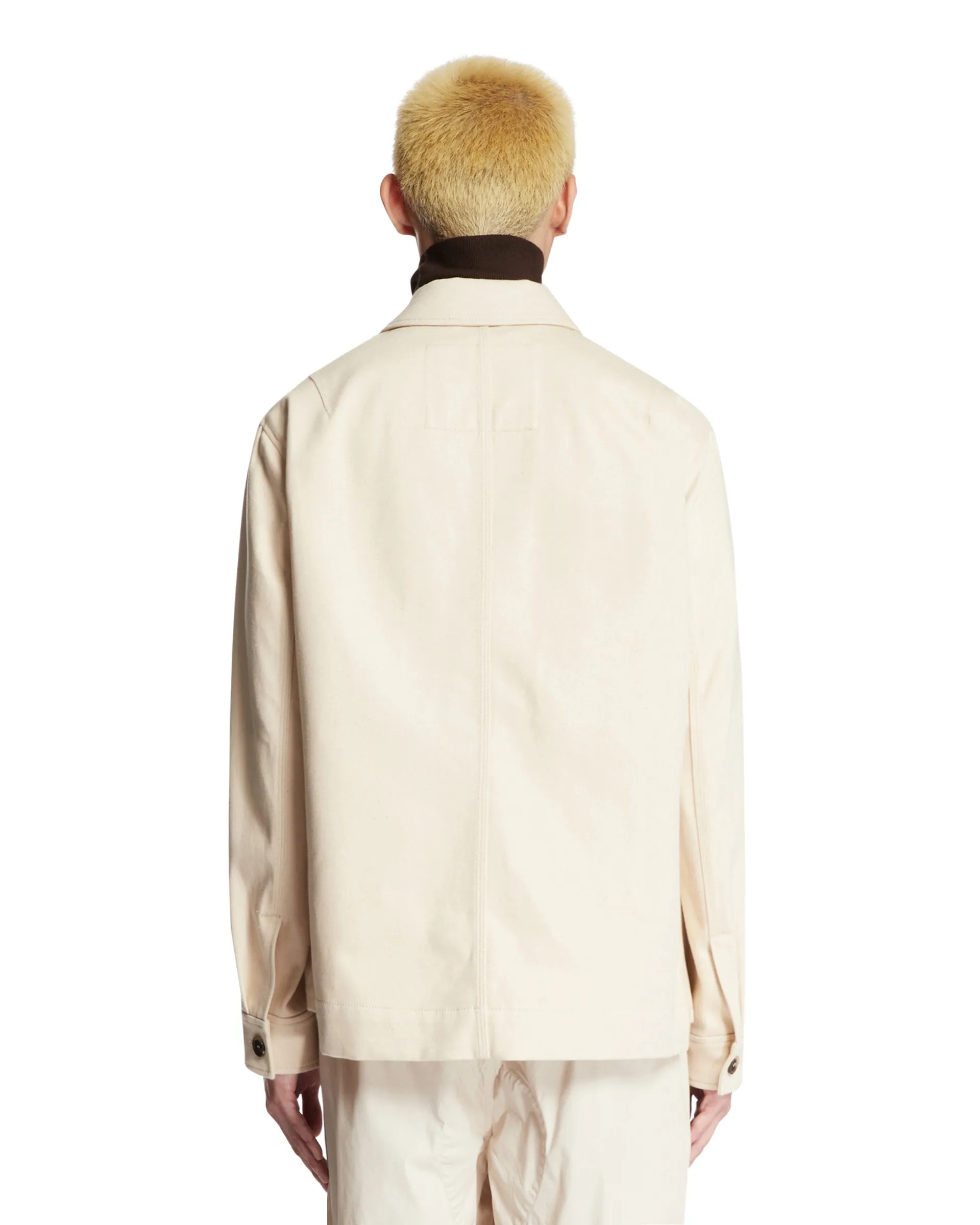 Beige Cotton Jacket