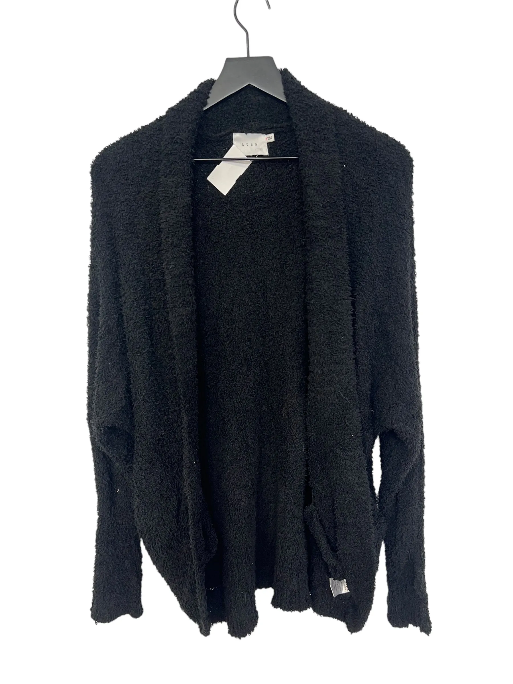 Black Sweater Cardigan Lush, Size M