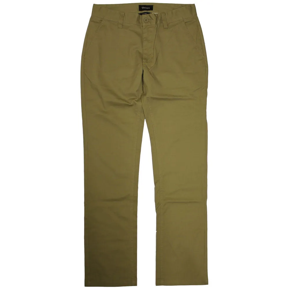 Brixton Toil II Chino Trousers Khaki