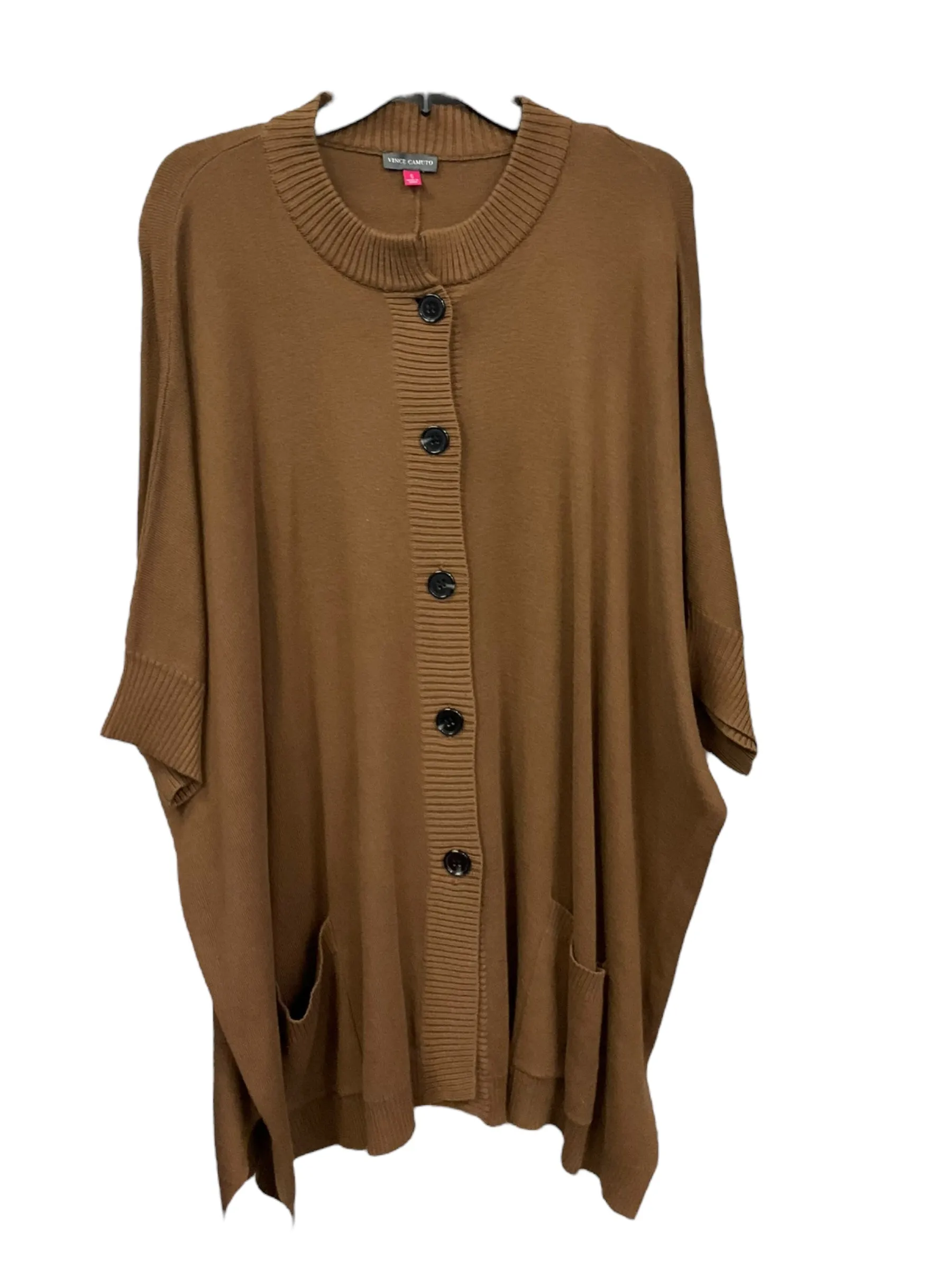 Brown Sweater Cardigan Vince Camuto, Size S