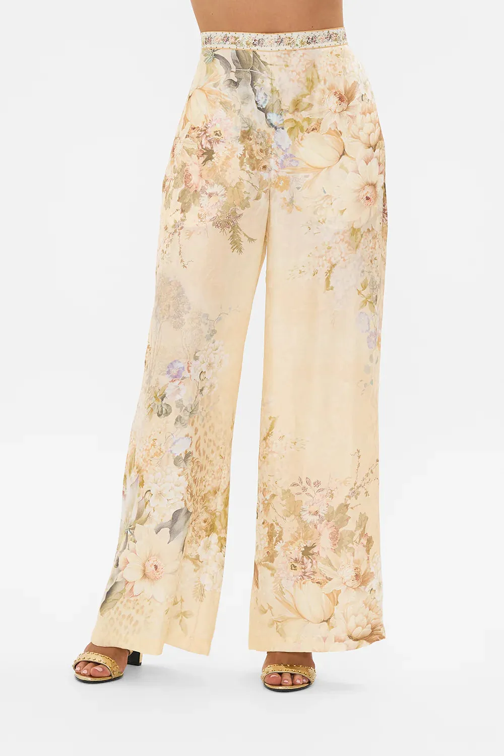 Camilla Minimal Wide Leg Pant - Adorned In Antiquity