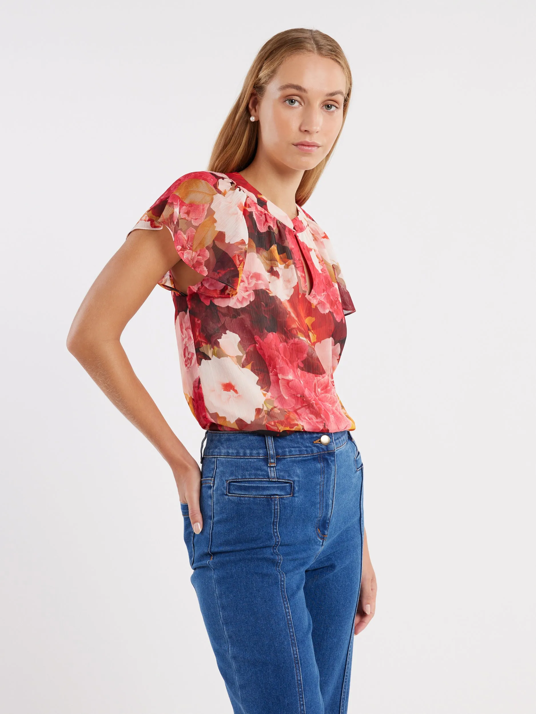 Canvas Bloom Blouse