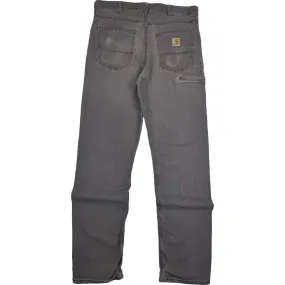 Carhartt Relaxed Fit Workwear Carpenter Trousers Grey