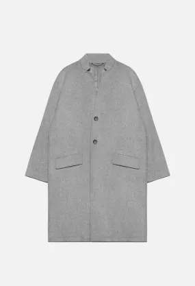 Cashmere Blend Topcoat / Grey