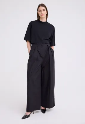 Levant Wide Leg Pant - Black