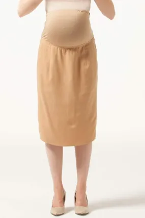 Maternity Skirt Dona Camel