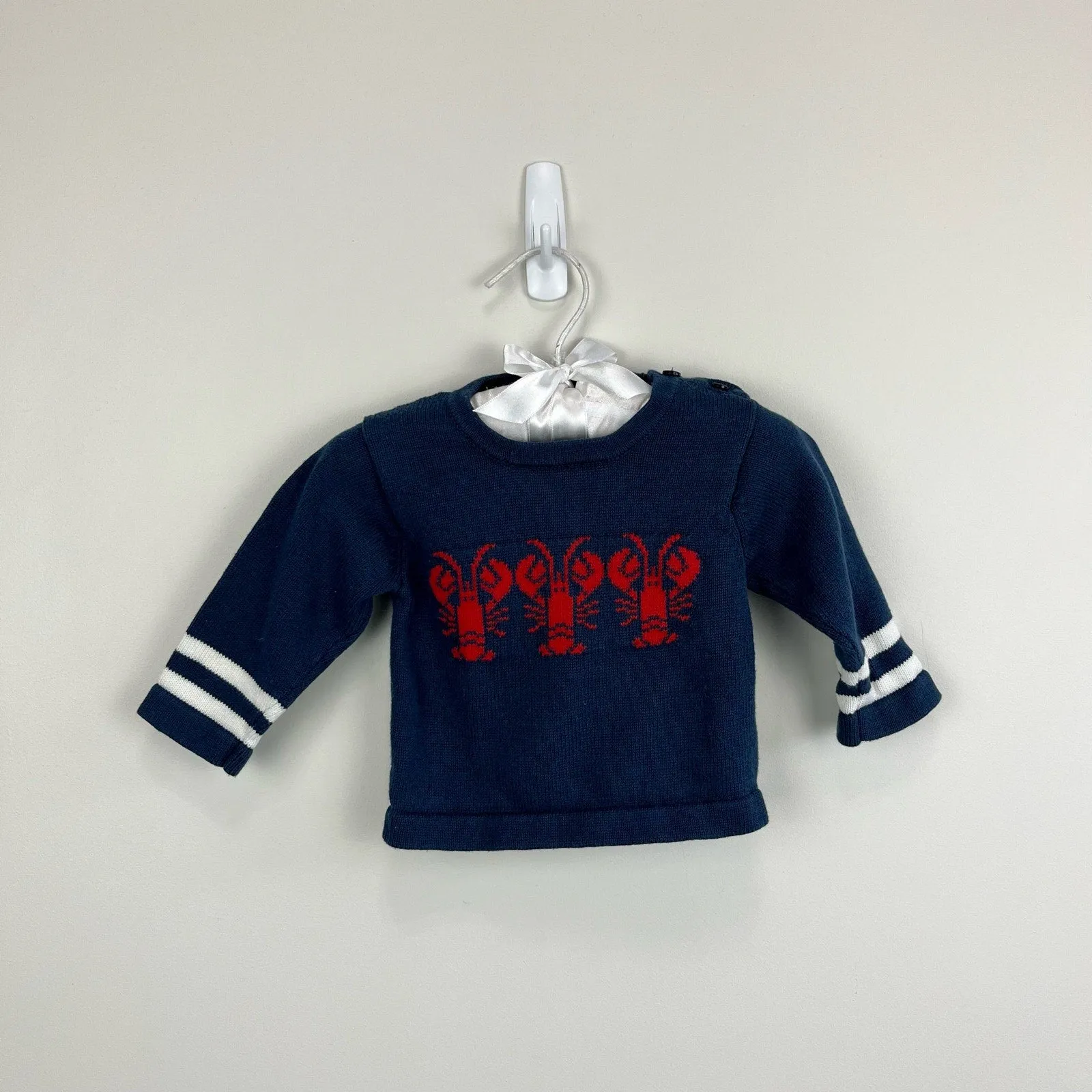 Nantucket Kids New England Lobster Sweater 3-6 Months