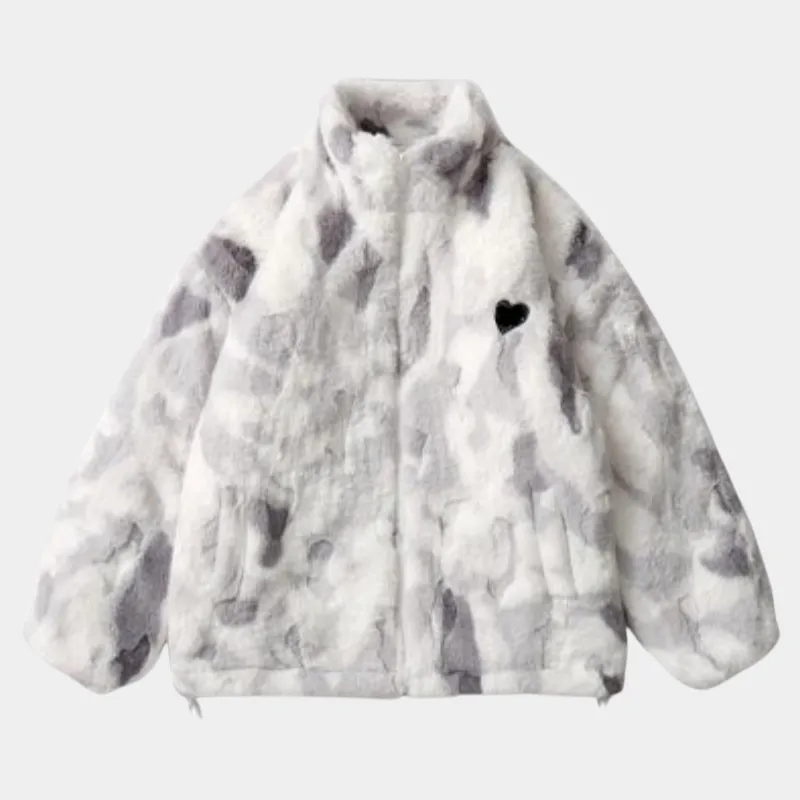 Sherpa | Stand-Up Collar Sherpa Jacket