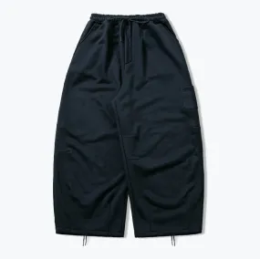 STRING HEAVY SWEAT BALLOON PANTS - NAVY