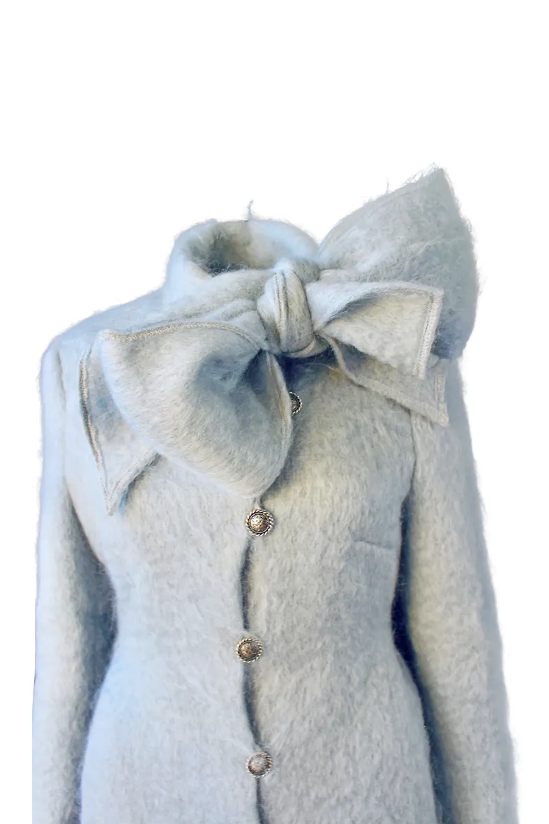 The Grand Bow Mohair Coat